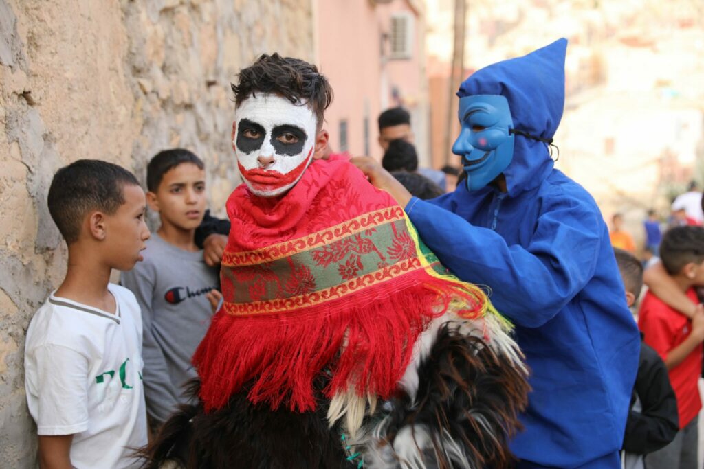 EN IMAGES. Le carnaval de Boujloud célèbre Aïd al-Adha à Imintanout