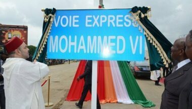 Une voie express à Abidjan baptisée Mohammed VI
