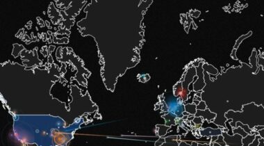 Internet: la carte des cyberattaques en direct