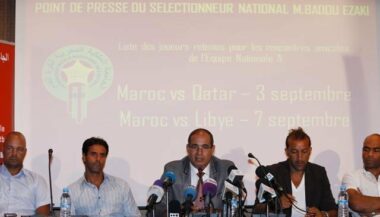 Baddou Zaki dévoile la liste des joueurs convoqués pour les prochains matches