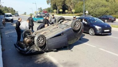Les accidents mortels sur la route en baisse de 9,56%