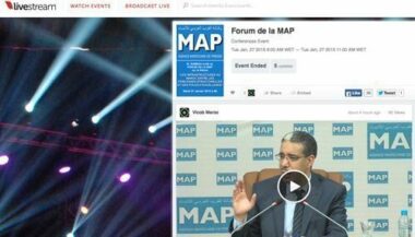 La MAP lance son nouveau service MAPLive