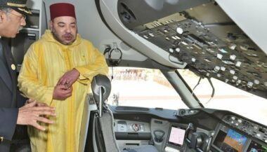 Le Dreamliner de RAM présenté au Roi