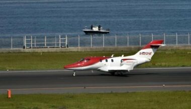 Honda présente son premier avion d'affaires HondaJet