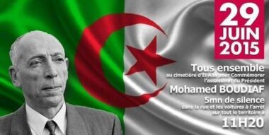 Des Algériens commémorent l’assassinat de Mohamed Boudiaf