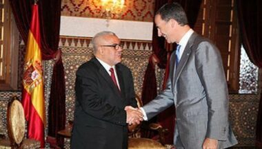 Abdelilah Benkirane reçu par le Roi Felipe VI d'Espagne
