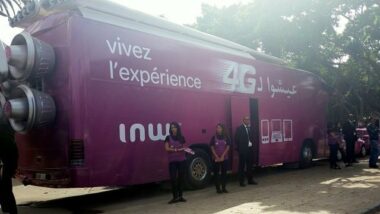 Les &ldquo;Fast Bus&rdquo; d’Inwi sillonnent le Maroc pour la promotion de la 4G