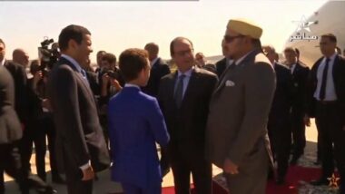 Entretiens Mohammed VI-François Hollande à Tanger