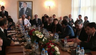 Mezouar préside une réunion de préparation de la COP22