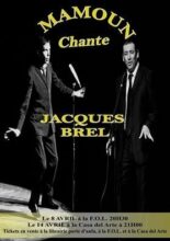 Mamoun chante Brel les 8 et 14 avril