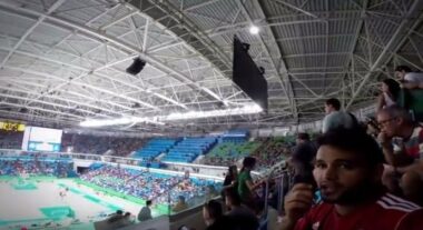 #N3ichoRio: J3, ambiance dans les tribunes avant le matchs de basket