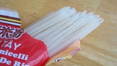Vermicelles importés de Chine. Les consommateurs appelés à la prudence