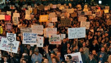 Nouvelles manifestations anti-Trump à travers les Etats-Unis
