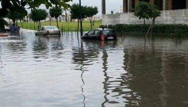 La ville de Tanger inondée par la pluie
