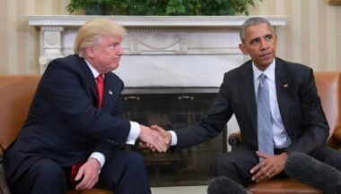 Donald Trump rencontre Barack Obama