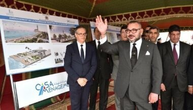 Lancement des travaux d'aménagement de la promenade maritime de la mosquée Hassan II