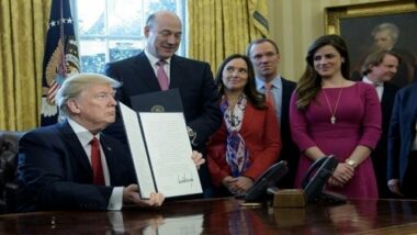 Etats-Unis: les banquiers saluent le détricotage financier