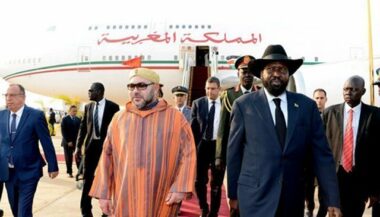 Le Roi quitte Juba au terme d'une visite officielle au Soudan du Sud
