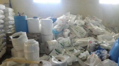 Sacs en plastique. Importante saisie à Tanger