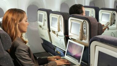 Salon du Bourget : l'internet en vol en passe de décoller