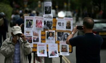 Incendie de Londres: l'insupportable attente des proches des disparus