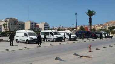 En direct d'Al Hoceima. La manifestation a démarré