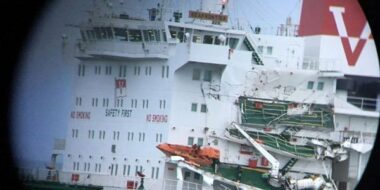 Rare collision entre un tanker et un cargo dans le détroit du Pas-de-Calais