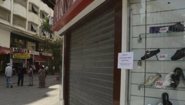 Images. Des magasins du centre-ville baissent les rideaux ce jeudi