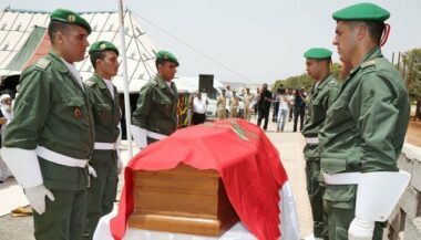 Obsèques des trois militaires marocains tués en Centrafrique