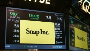 Snapchat s'effondre en Bourse