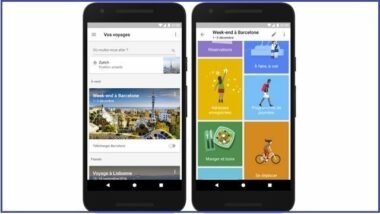 Google lance Google Trips, le planificateur de voyages
