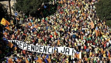 Espagne: manifestation massive pour l'indépendance de la Catalogne