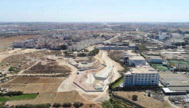 Images. Les travaux du Super collecteur ouest à Casablanca sont presque finis