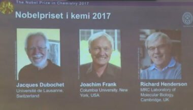 Le Nobel de chimie 2017 à un Suisse, un Américain et un Britannique