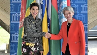 La Princesse Lalla Meryem représente le Roi au Forum des dirigeants de l'Unesco