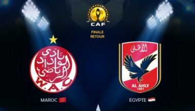 Rappel. Wydad-Al Ahly: samedi 4 novembre à 20h sur Arryadia