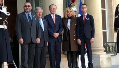 Le Roi Mohammed VI à Paris pour le &ldquo;One Planet Summit&rdquo;