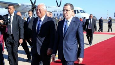 Le Premier ministre portugais arrive au Maroc