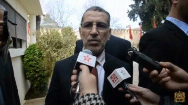 El Otmani à la tête d'une délégation à Fès-Meknès