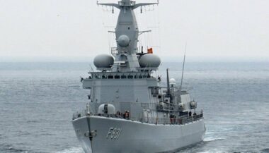 La frégate belge Louise-Marie a fait escale à Casablanca