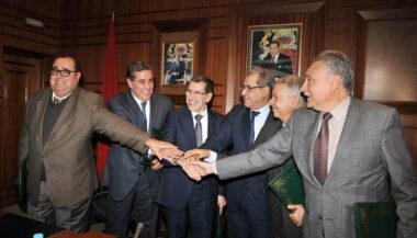 Le détail des cinq axes de la charte de la Majorité