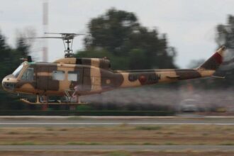 Crash d'un hélicoptère des FAR dans le sud du Maroc