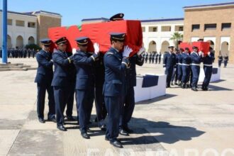 Emouvantes funérailles des deux aviateurs FAR morts dans un crash