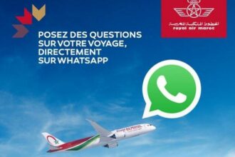Royal Air Maroc lance le service &ldquo;chatbot Whatsapp&rdquo;