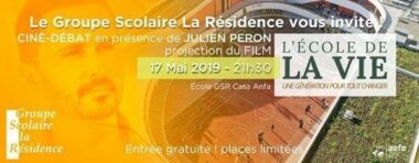 Groupe scolaire la Résidence: Ciné-débat avec le cinéaste Julien Peron
