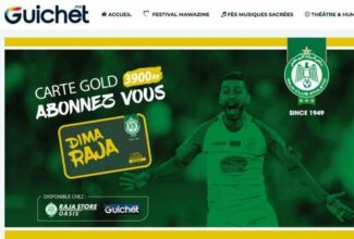 L'abonnement en ligne du Raja disponible sur Guichet.ma