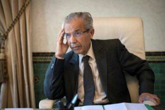 20 ans de règne vus par Omar Azziman et Abdellatif Menouni (AFP)