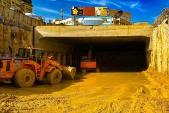 Casablanca: Nouvelles photos de l'avancement des travaux de la trémie de Ghandi