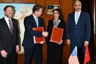 Signature d’un accord pétrolier entre l'Onhym et Hunt Oil Company Morocco