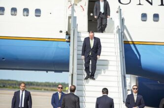 Arrivée au Maroc du secrétaire d'Etat américain Michael Pompeo